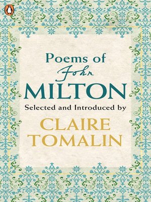 cover image of Poems of John Milton